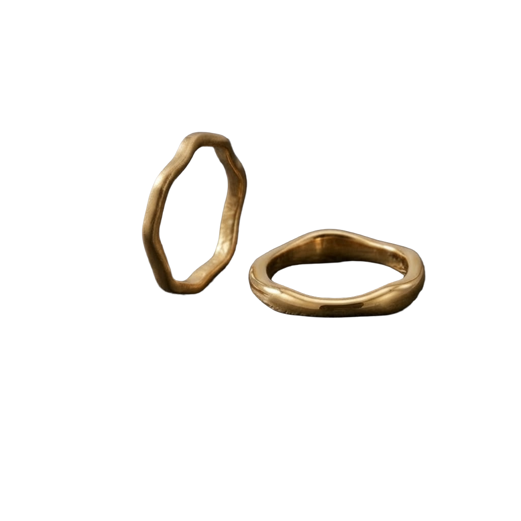 GRIT de SELECT™|Gleaming Wave Ring